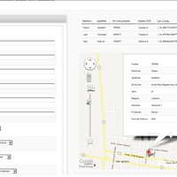 This project want locate person and put data