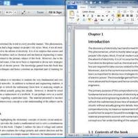 My first work PDF to word
