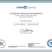 Taking course to build my skill set(customer servic)e