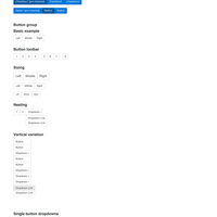 Bootstrap 4 GUI