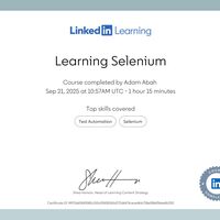 Learning Selenium