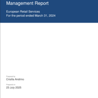 Management Report