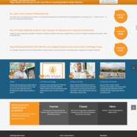 Wordpress - Yoga Product and Courses