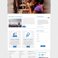 Educational Website / School - PHP