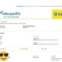Booking of Cheapest Flight Manila to Melbourne