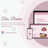 Rho-Bakers Landing Page