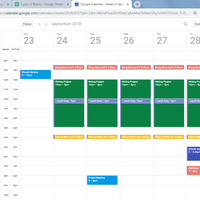 Schedule/Calendar Management