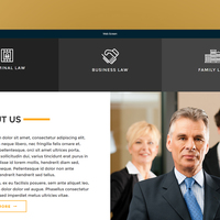 Layout for WordPress Theme - LAWJUSTICE