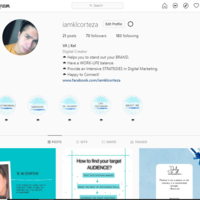 Instagram Business Page