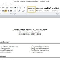 MS Word