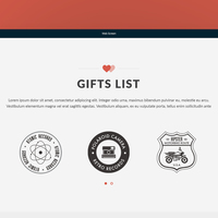 Layout for WordPress Theme - AMORE