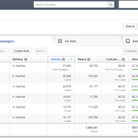 FB ad - engagements