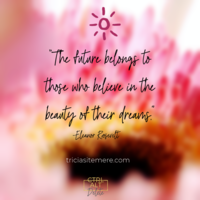 Graphic and quote for Instagram post for Tricia Sitemere