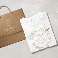 Three Feathers branding