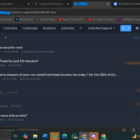 I categorized each ticket using the SOP of the company