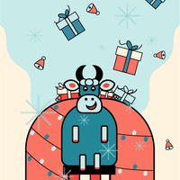 Cow Illustration 1