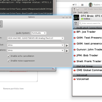 Chat application based on Jitsi