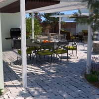 3D visualization of a landscape design