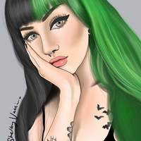 Trendy illustration.