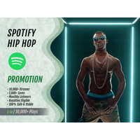 Spotify Music Promotion Hip Hop