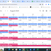 Calendar Management