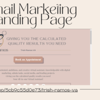 Email Marketing Landing Page