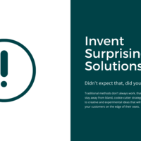 Invent Surprising Solutions