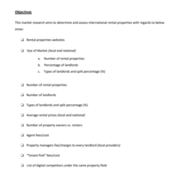 Objectives