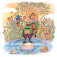 Children's book illustration