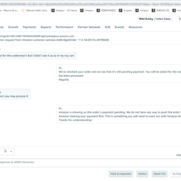 Amazon Customer Service and Product listing