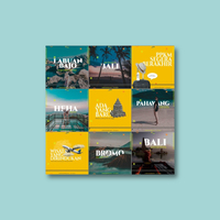 instagram feed design for travel induustry
