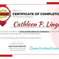 Canva Creatives Certificate