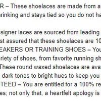 Shoelace Bullets
