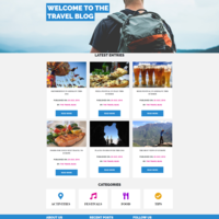 Travel Blog Website
