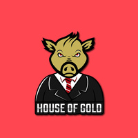 House of Gold Logo Branding