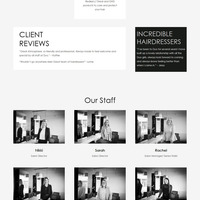 Duo Hairdressing - Saloon Website