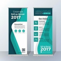 roll-up BANNER Template &Mockup