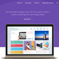 Event Management App - XD to WordPress