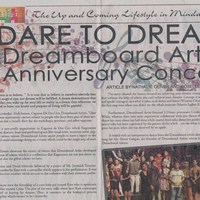 Dreamboard Article Page 1 - Article made as intern