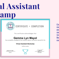 Virtual Assistant Bootcamp