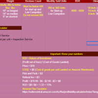 product research parameter