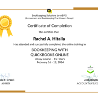 Quickbooks Bookkeeping