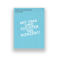 Flyer for the Zurich Opera House