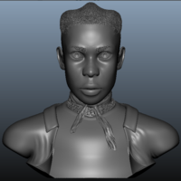 3D Head Printing Model