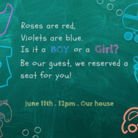 Sample invitation using Canva