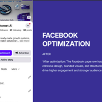 Facebook optimization after result