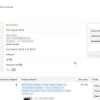 Amazon seller central manage order