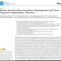 Review on Recycling Waste polymer