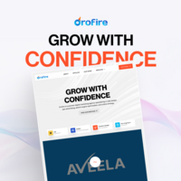 Drofile website redesign including mobile responsive