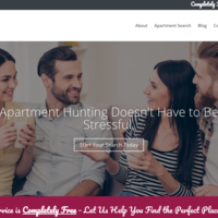 Website Design - Apartment Locating